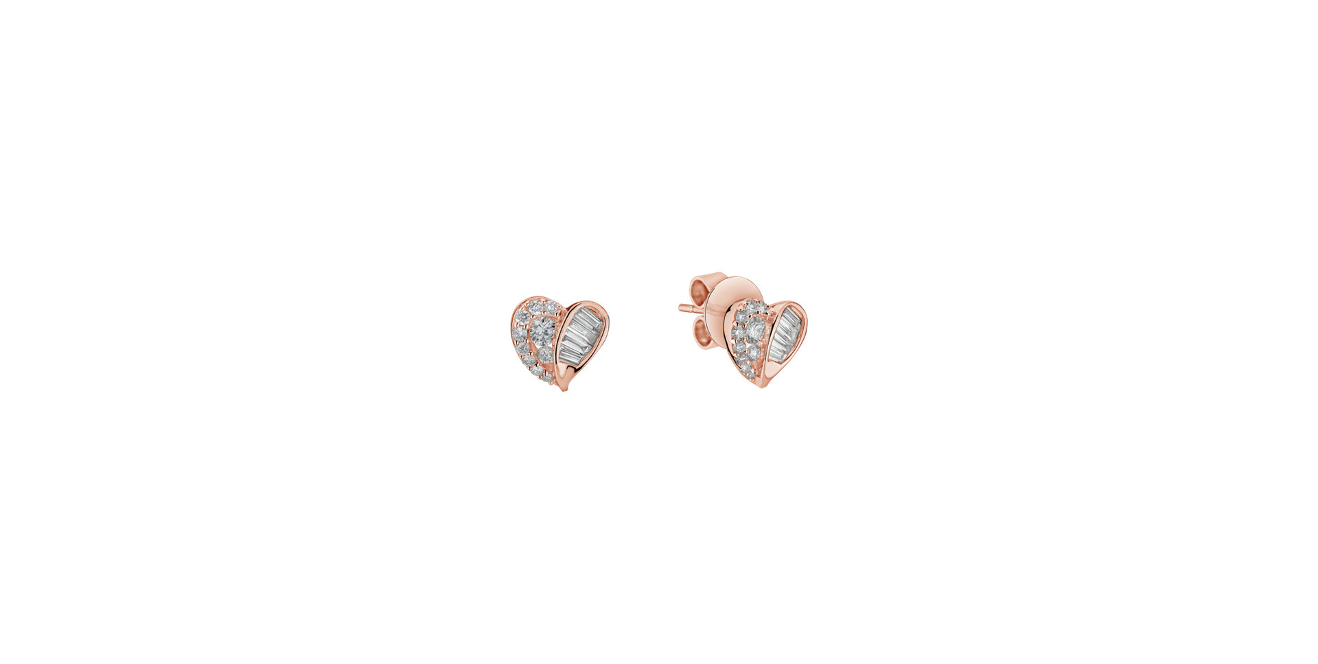 Diamond earrings Graceful Desire