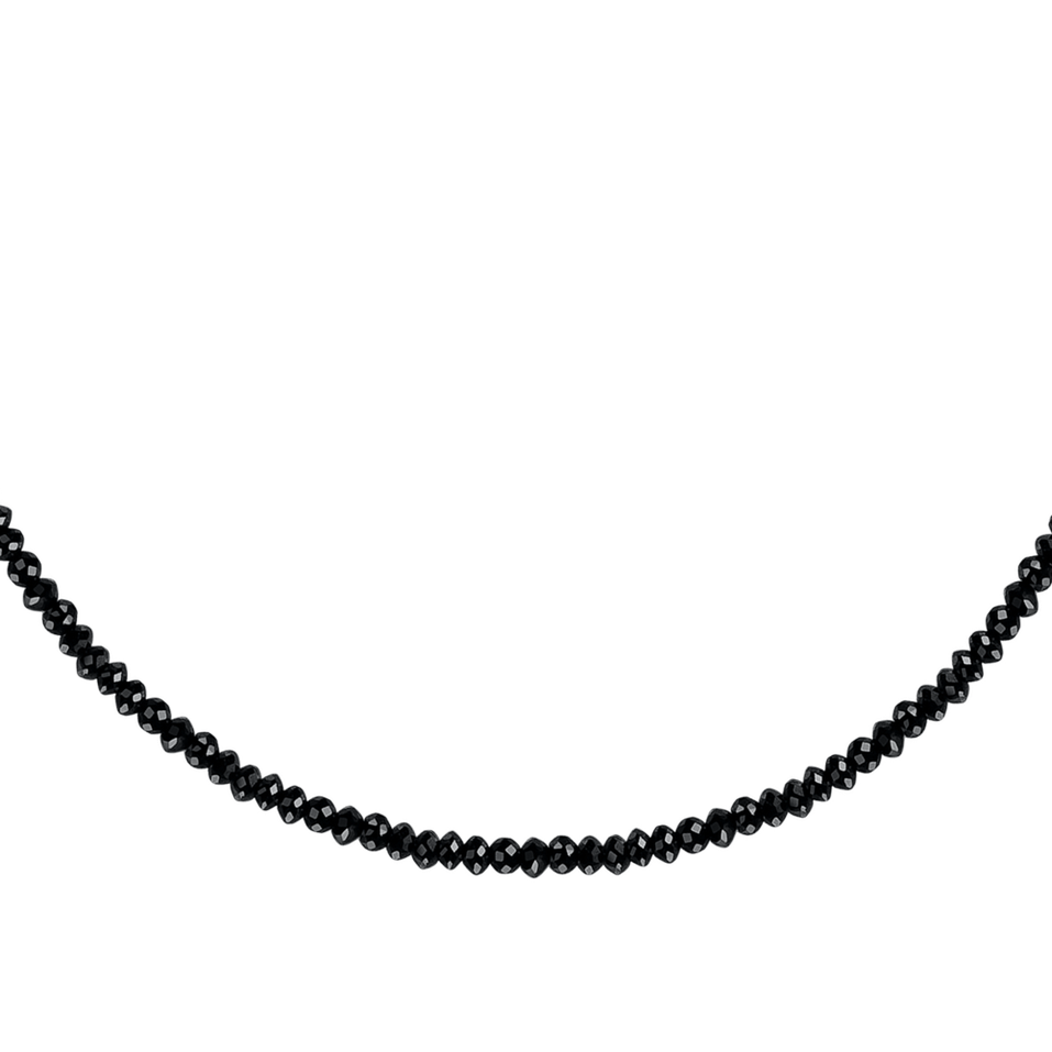 Bracelet with black diamonds Darkness