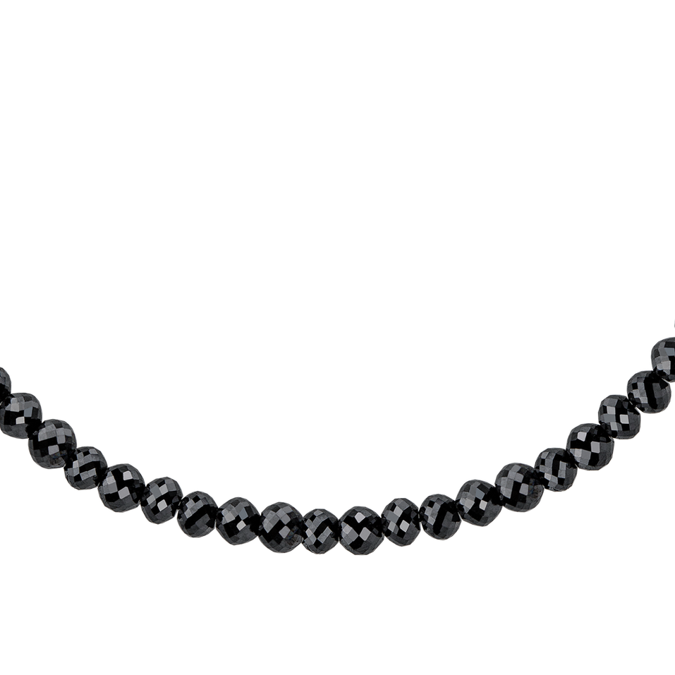 Bracelet with black diamonds Darkness