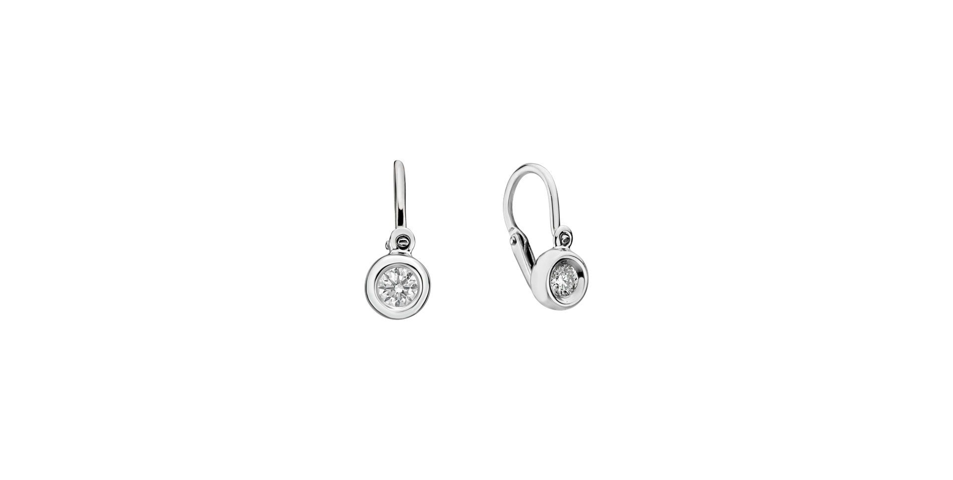 Children's diamond earrings Inesa