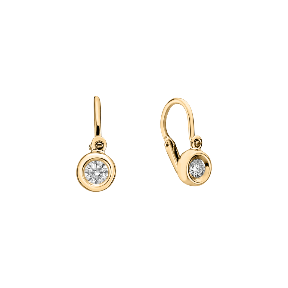 Children's diamond earrings Inesa
