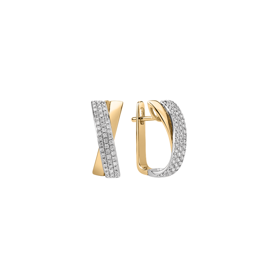 Diamond earrings Charming Mania