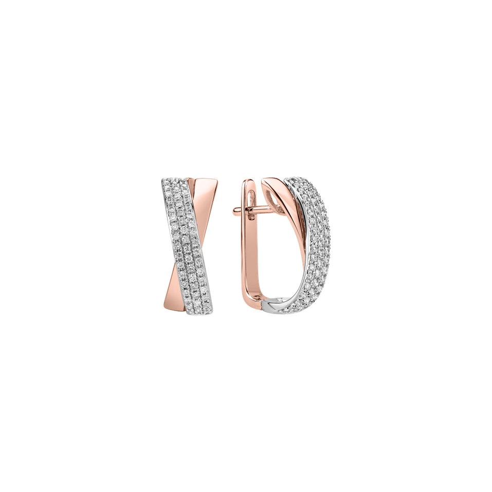 Diamond earrings Charming Mania