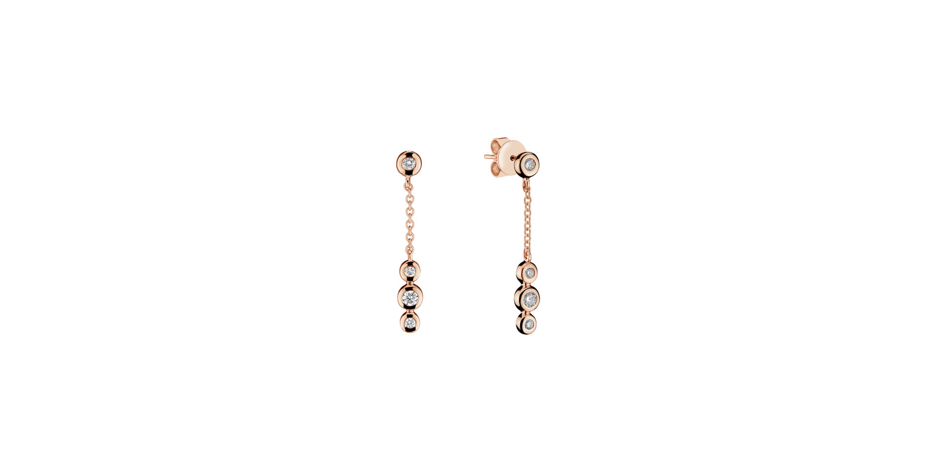 Diamond earrings Miracle Waterfall