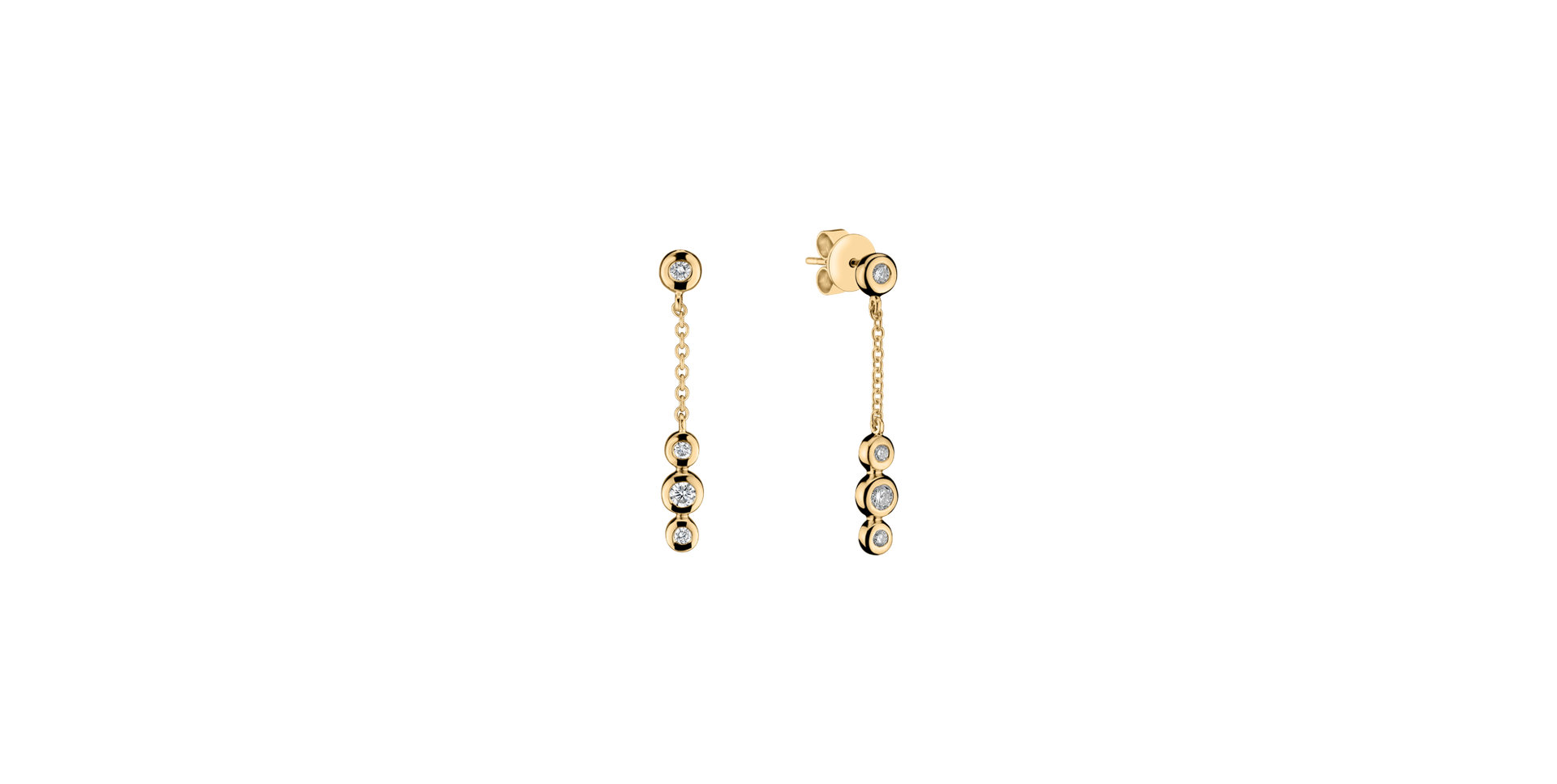 Diamond earrings Miracle Waterfall