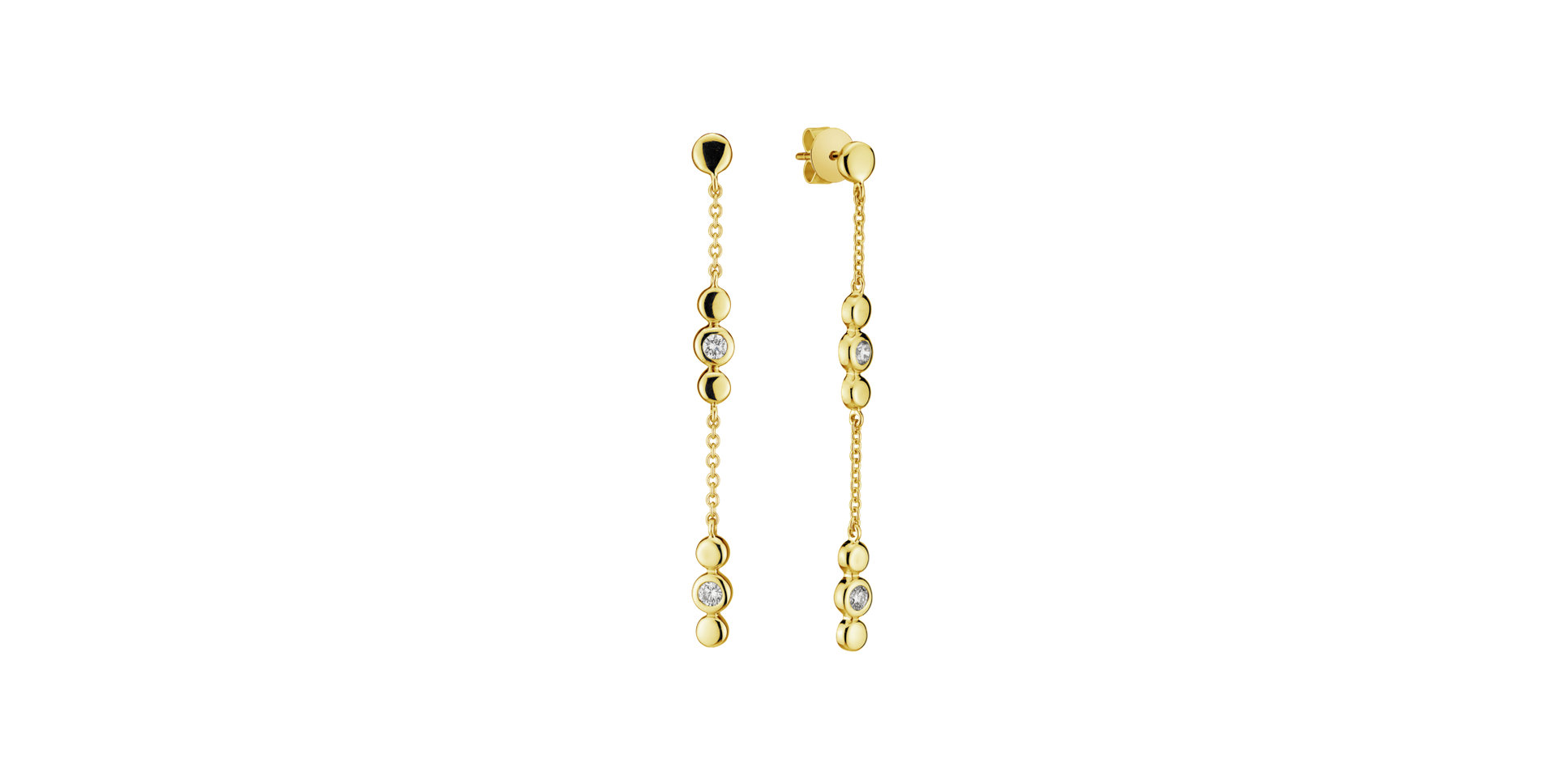 Diamond earrings Miracle Waterfall
