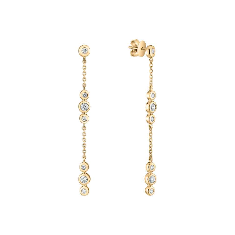 Diamond earrings Miracle Waterfall