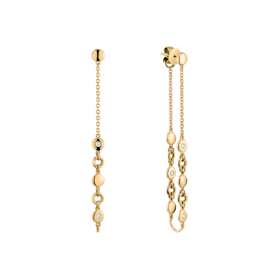 Diamond earrings Endless Waterfall