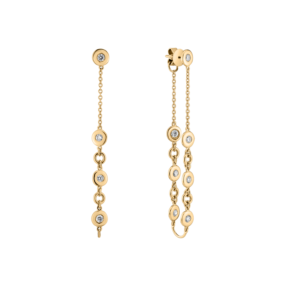 Diamond earrings Endless Waterfall