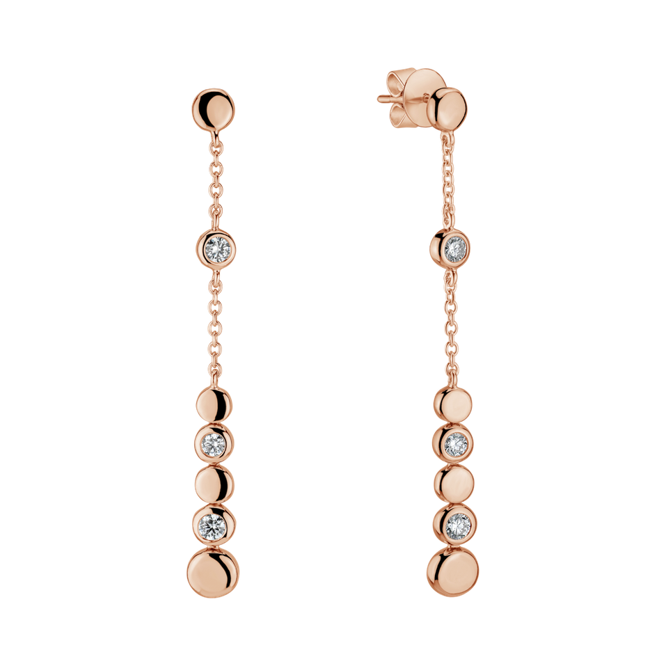 Diamond earrings Moonshine Waterfall