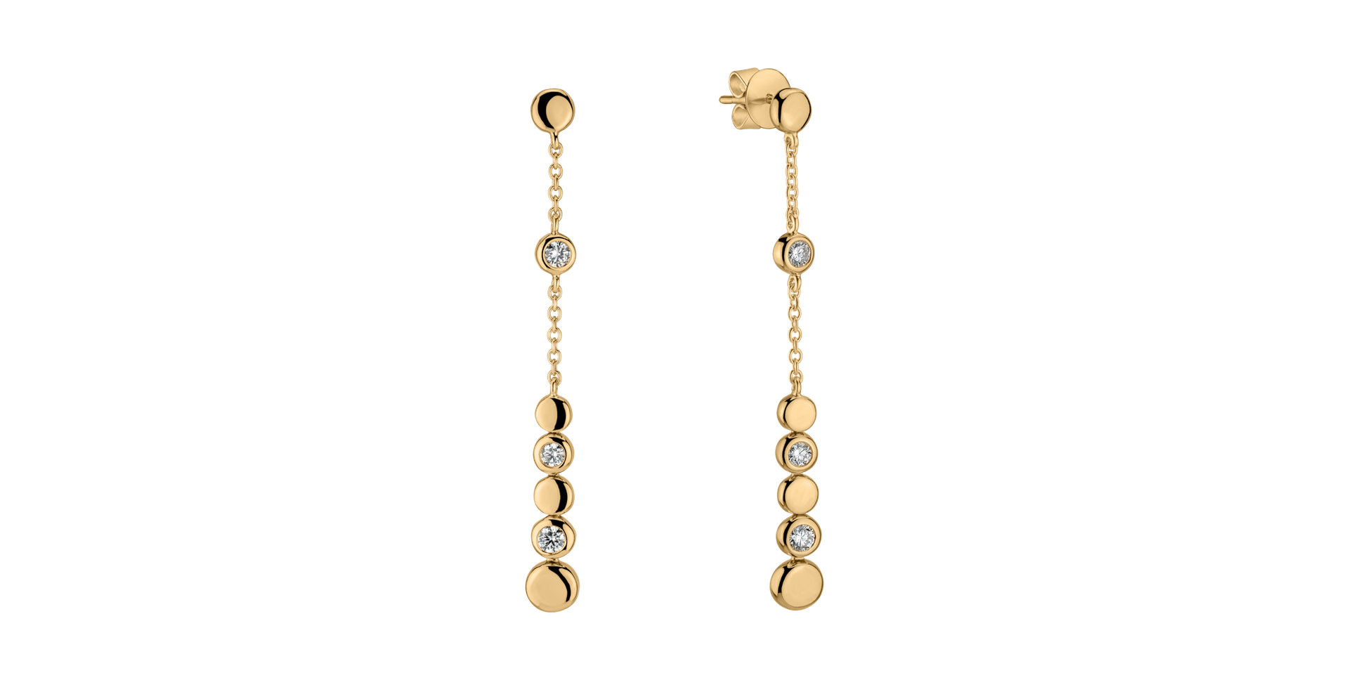 Diamond earrings Moonshine Waterfall