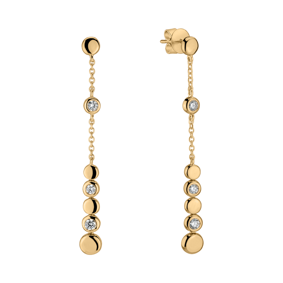 Diamond earrings Moonshine Waterfall