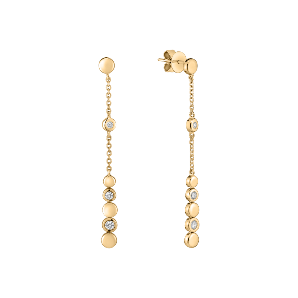 Diamond earrings Moonshine Waterfall