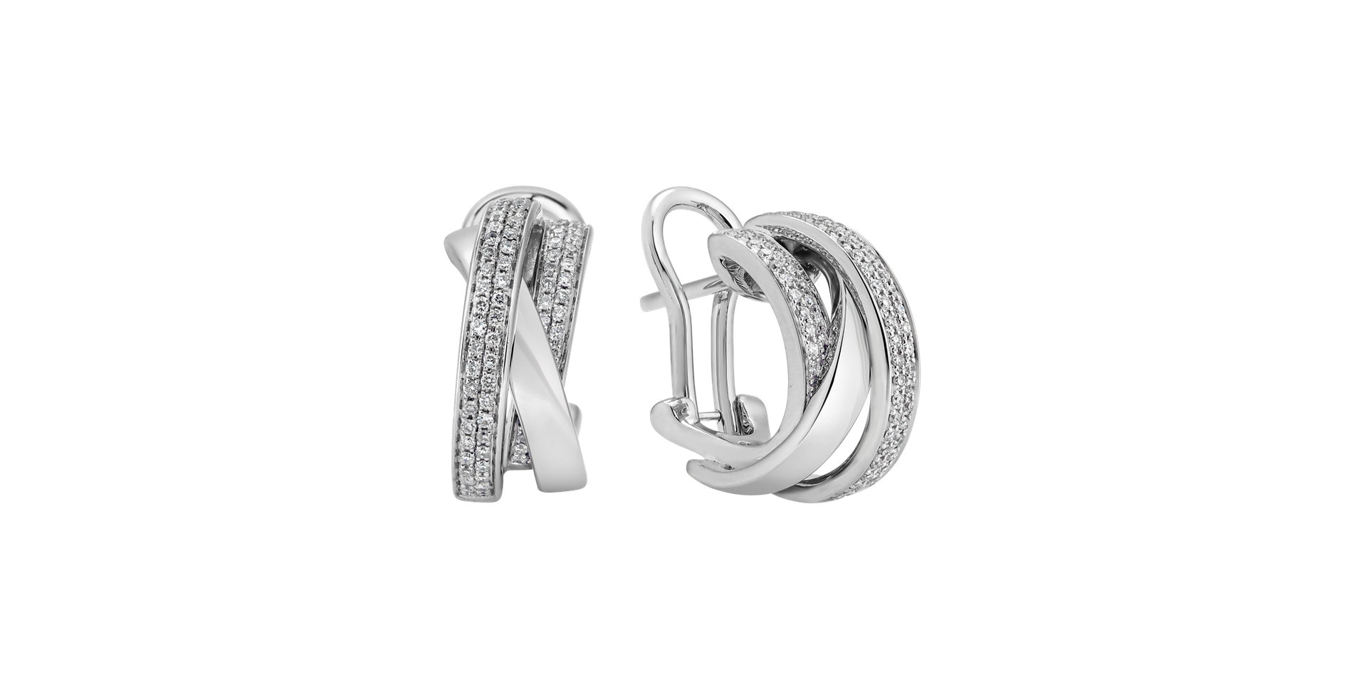 Diamond earrings Miracle Labyrinth