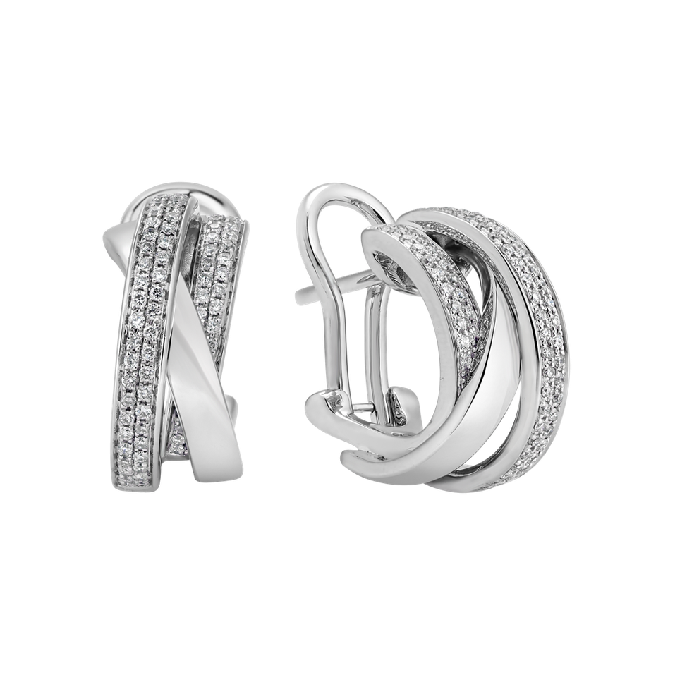 Diamond earrings Miracle Labyrinth