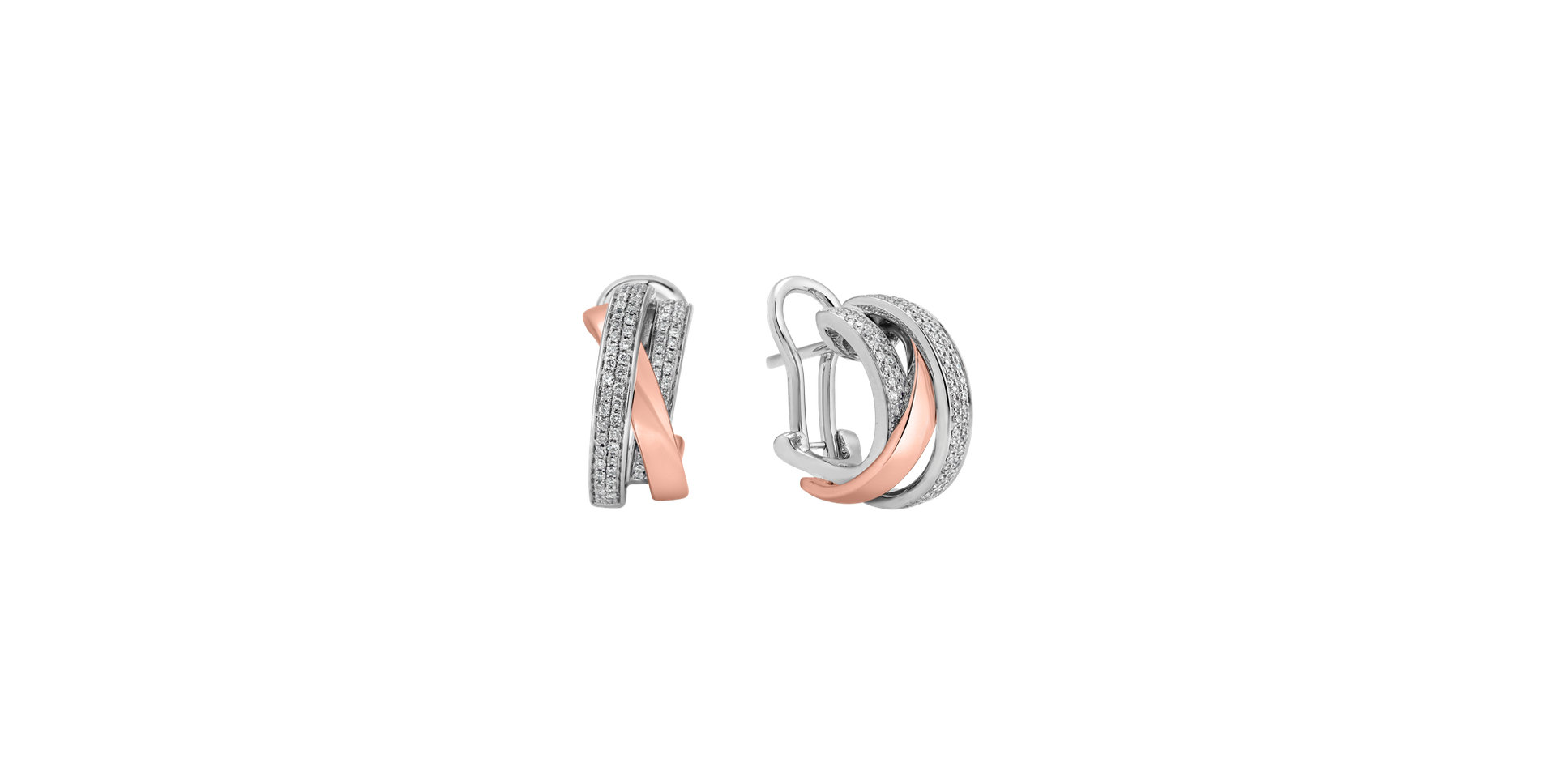Diamond earrings Miracle Labyrinth