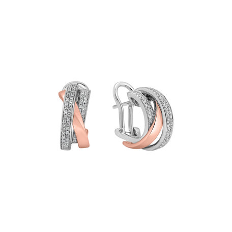 Diamond earrings Miracle Labyrinth