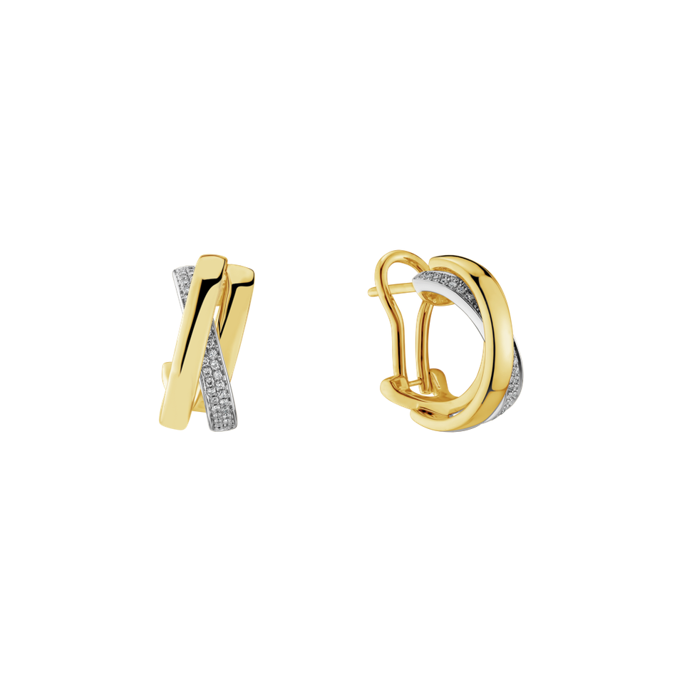 Diamond earrings Miracle Labyrinth