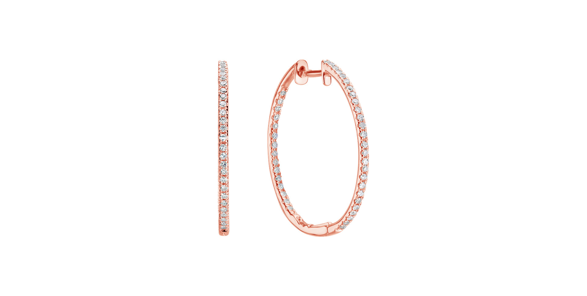 Diamond earrings Sunshine Goddess