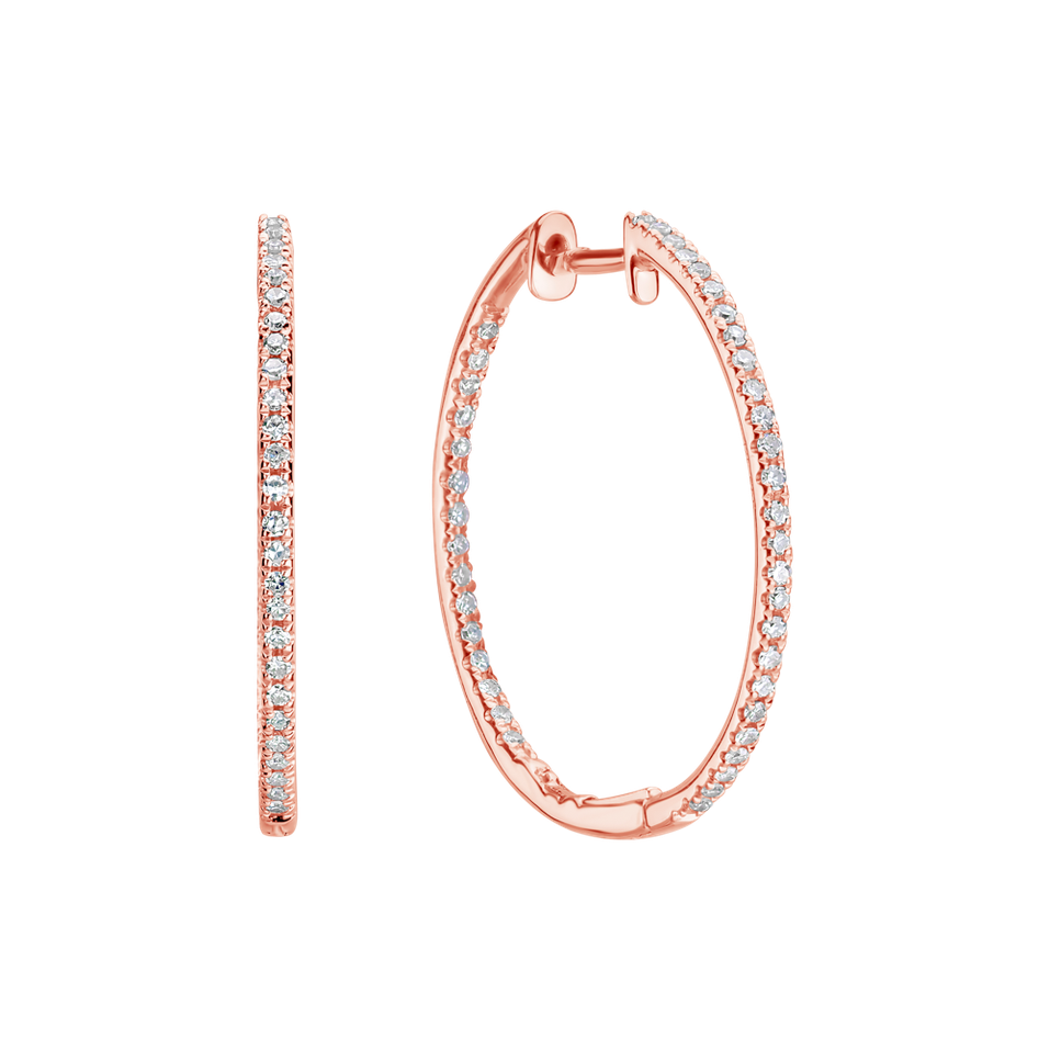 Diamond earrings Sunshine Goddess