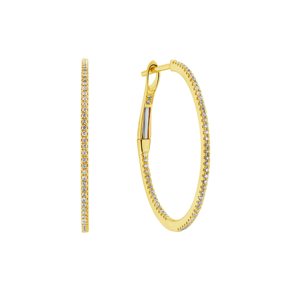 Diamond earrings Cosmic Concerto