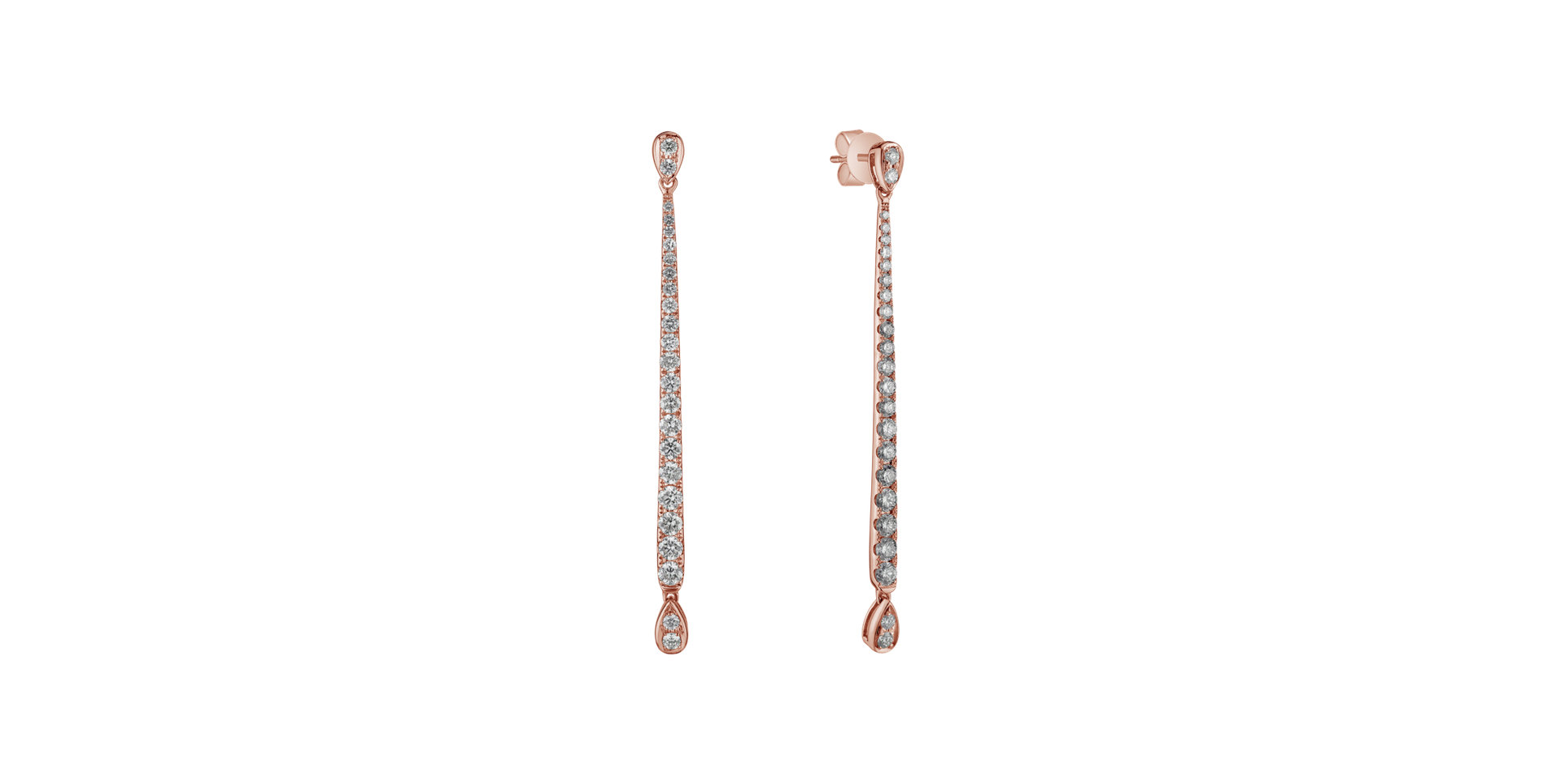 Diamond earrings Hakeema