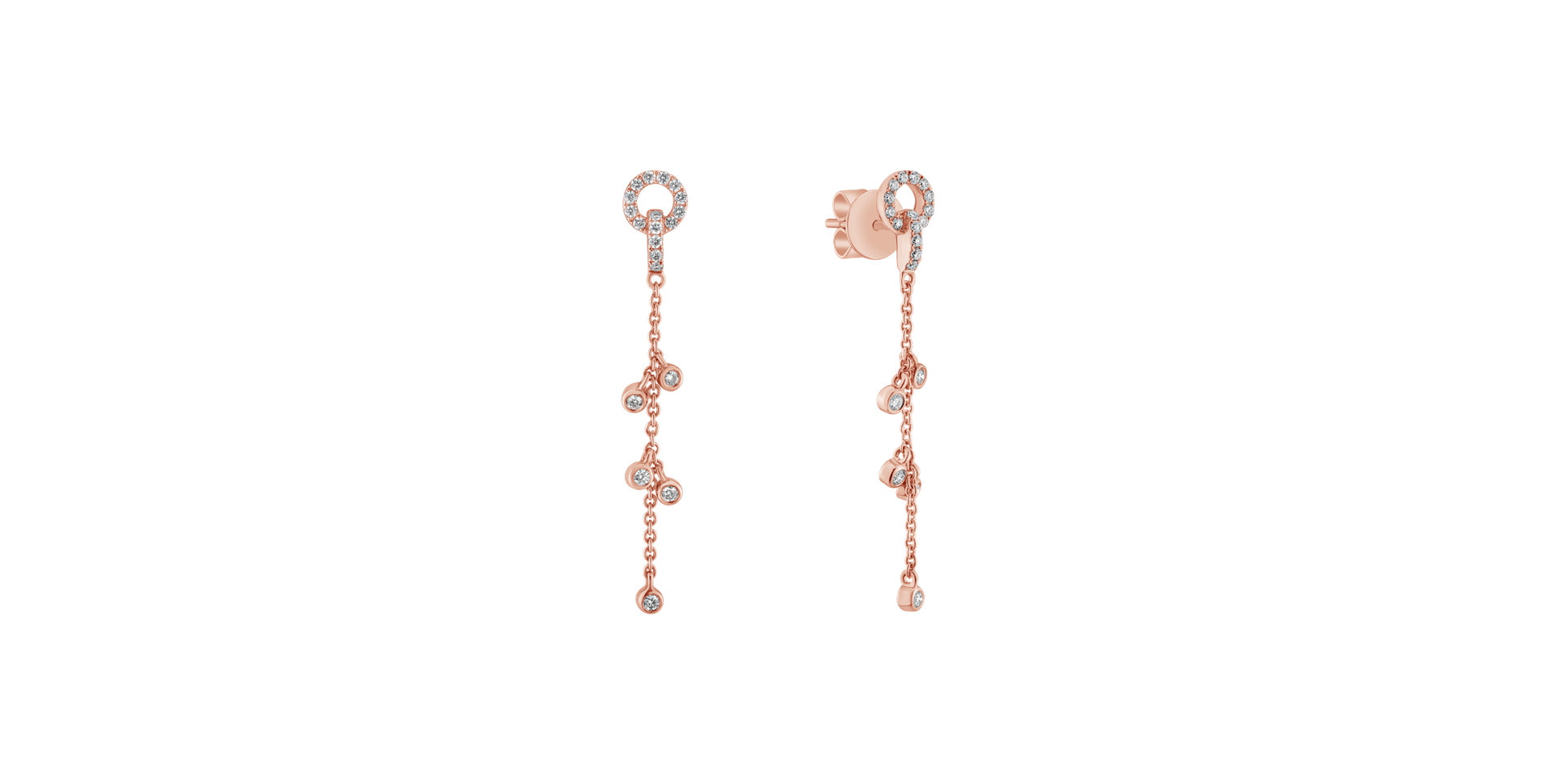Diamond earrings Meinrad