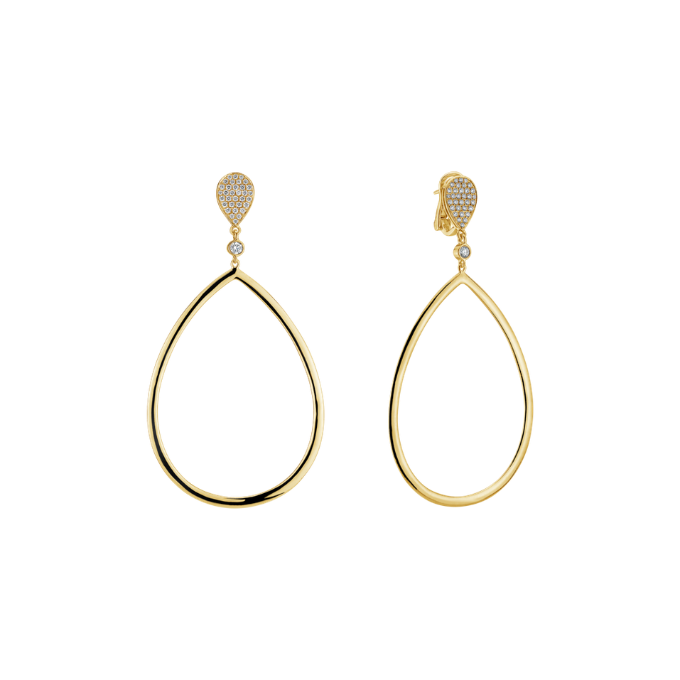 Diamond earrings Arabic Sin