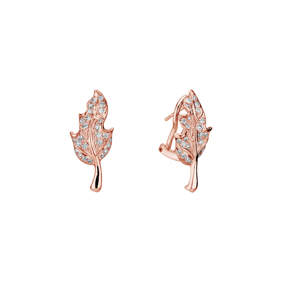 Diamond earrings Autumn Magic