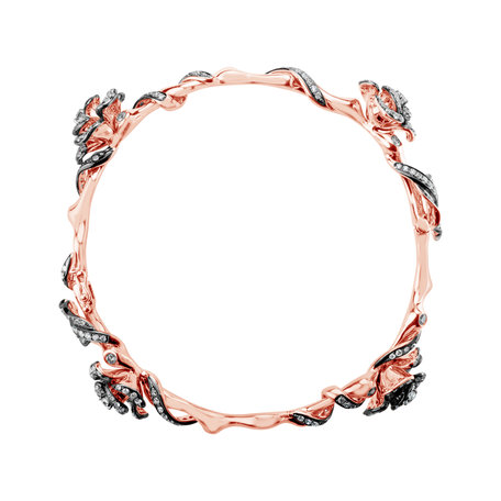 Bracelet with diamonds Diabolical Rose