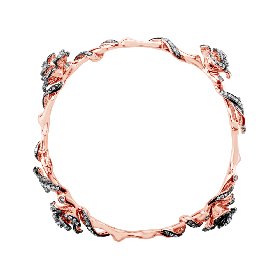 Bracelet with diamonds Diabolical Rose