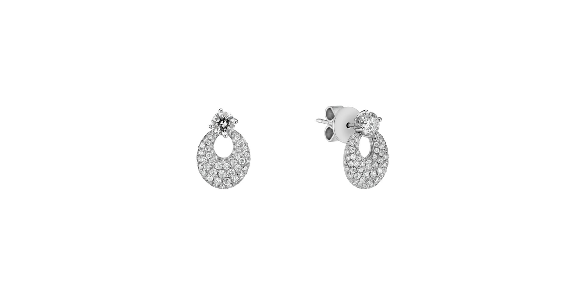 Diamond earrings Vishnu