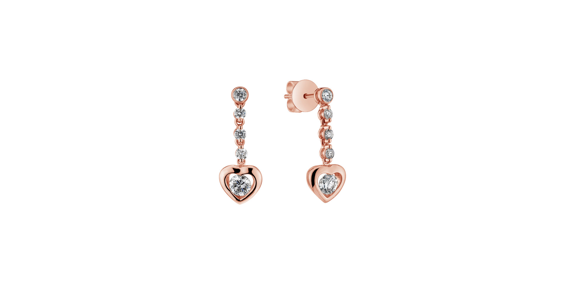 Diamond earrings Serraphic Love