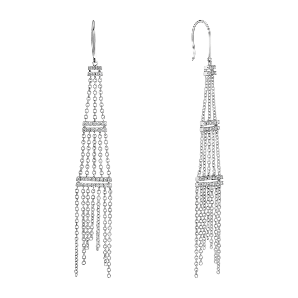 Diamond earrings Clinton