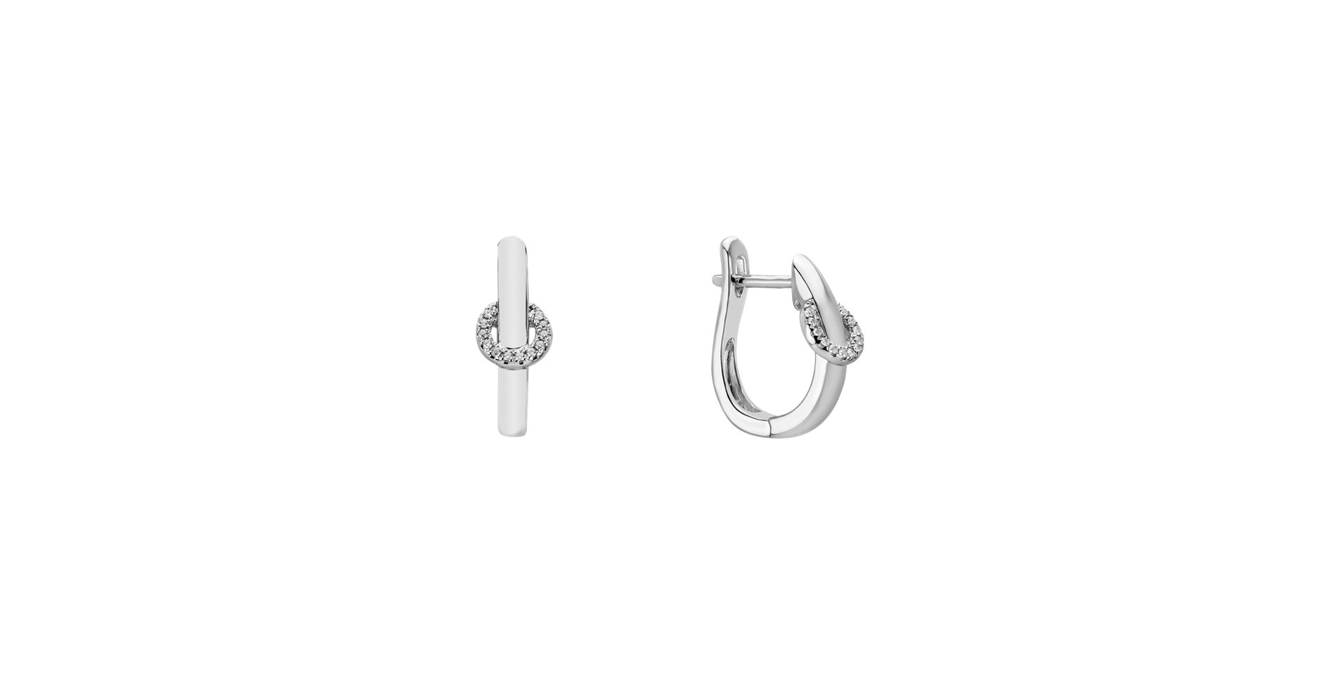 Diamond earrings Moonlight Streamer