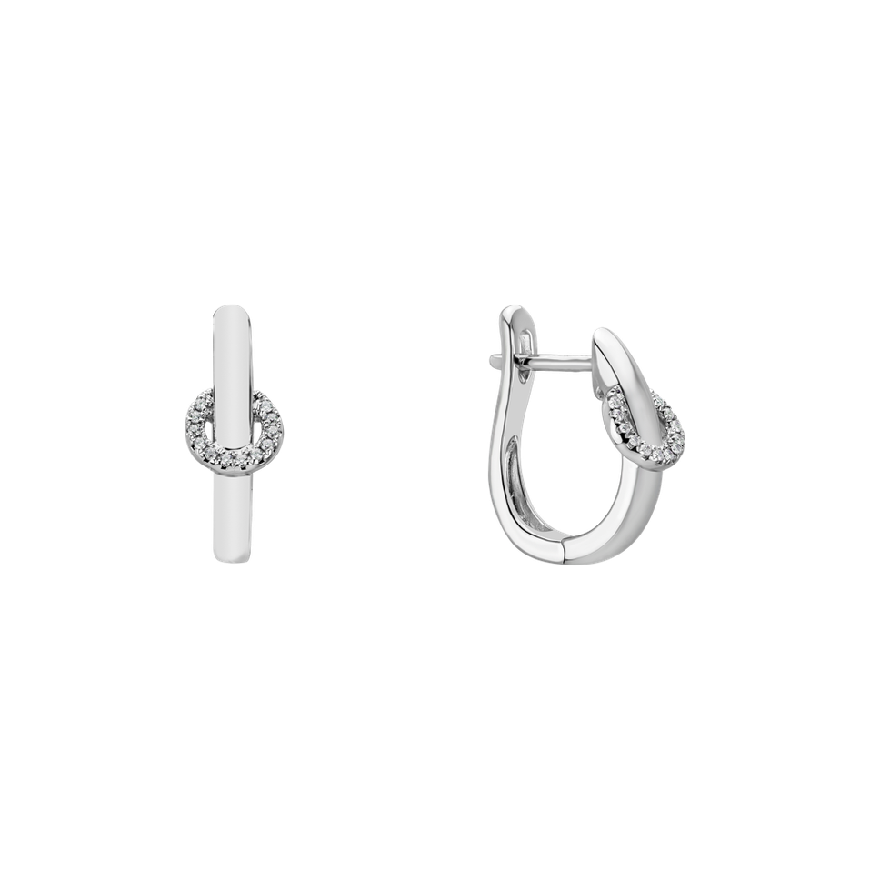 Diamond earrings Moonlight Streamer