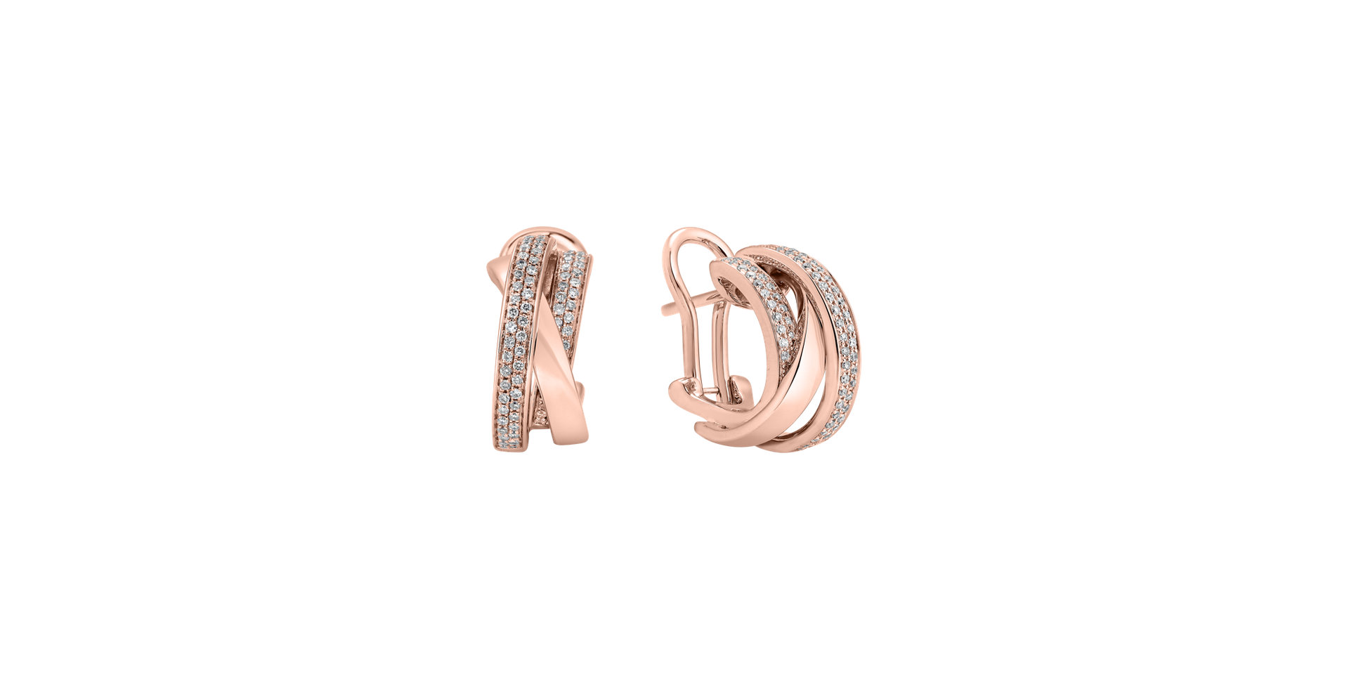 Diamond earrings Miracle Labyrinth