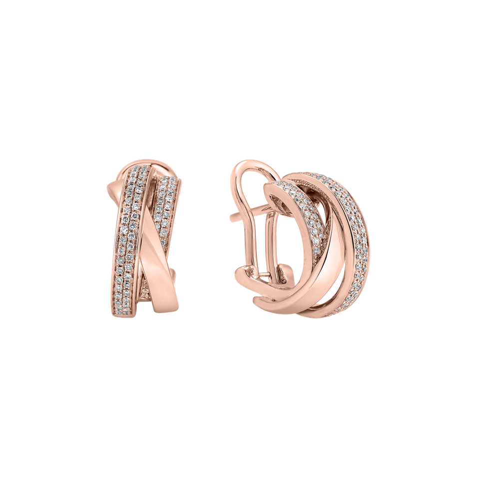 Diamond earrings Miracle Labyrinth