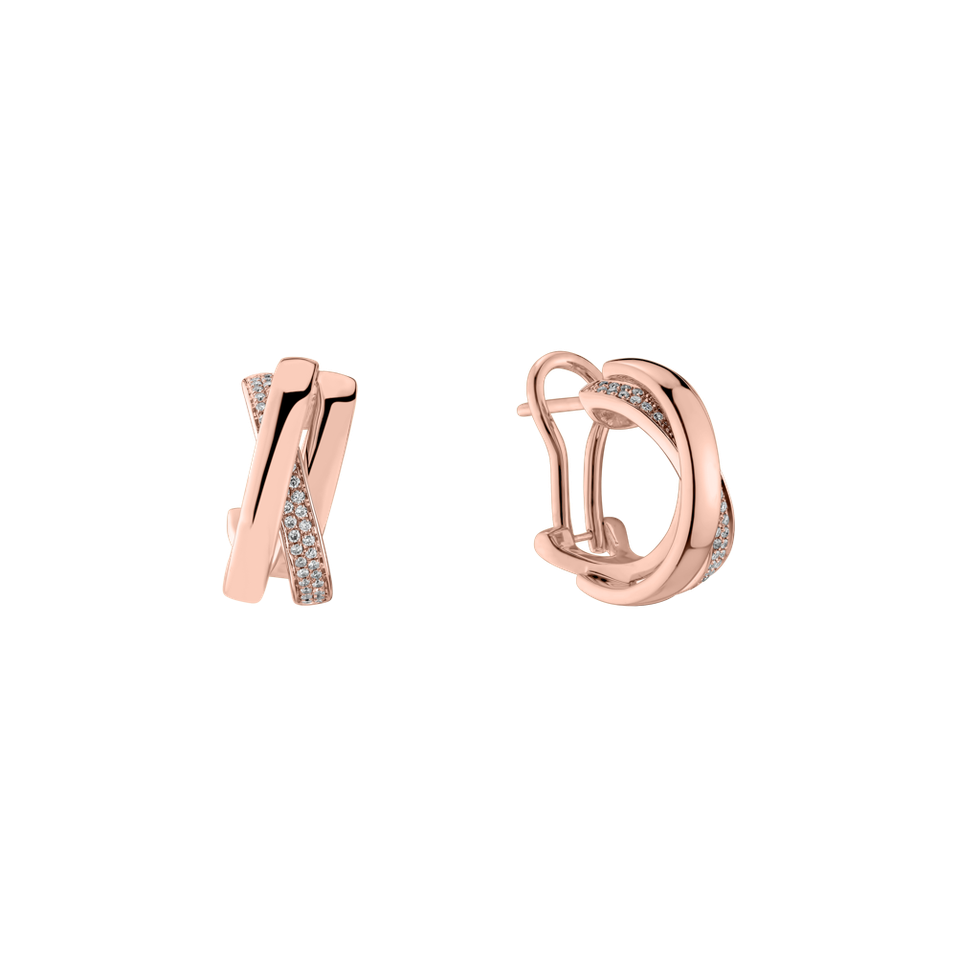 Diamond earrings Miracle Labyrinth