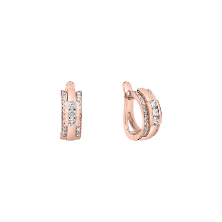Diamond earrings Amazing Mosaic
