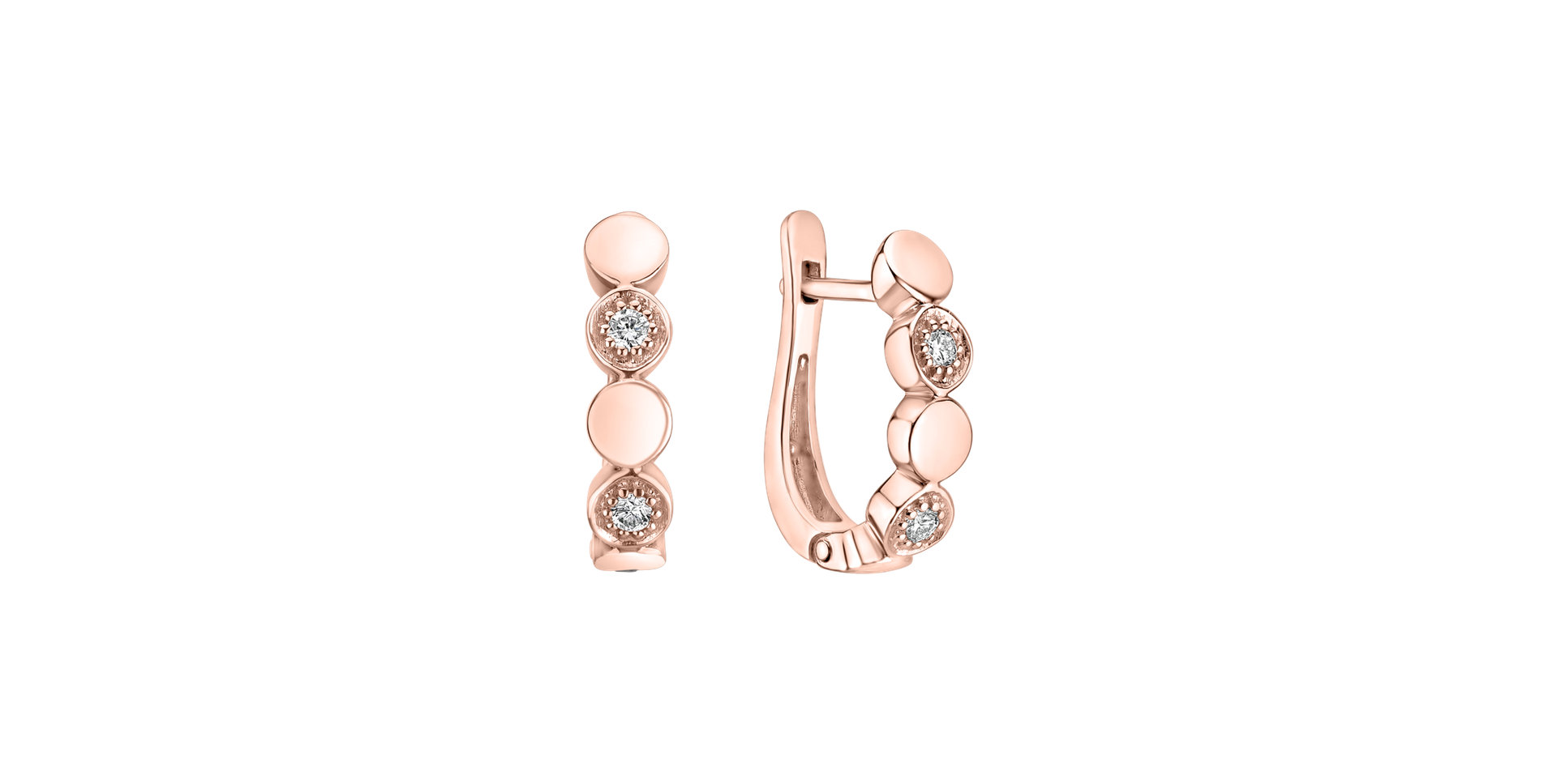 Diamond earrings Shiny Dots