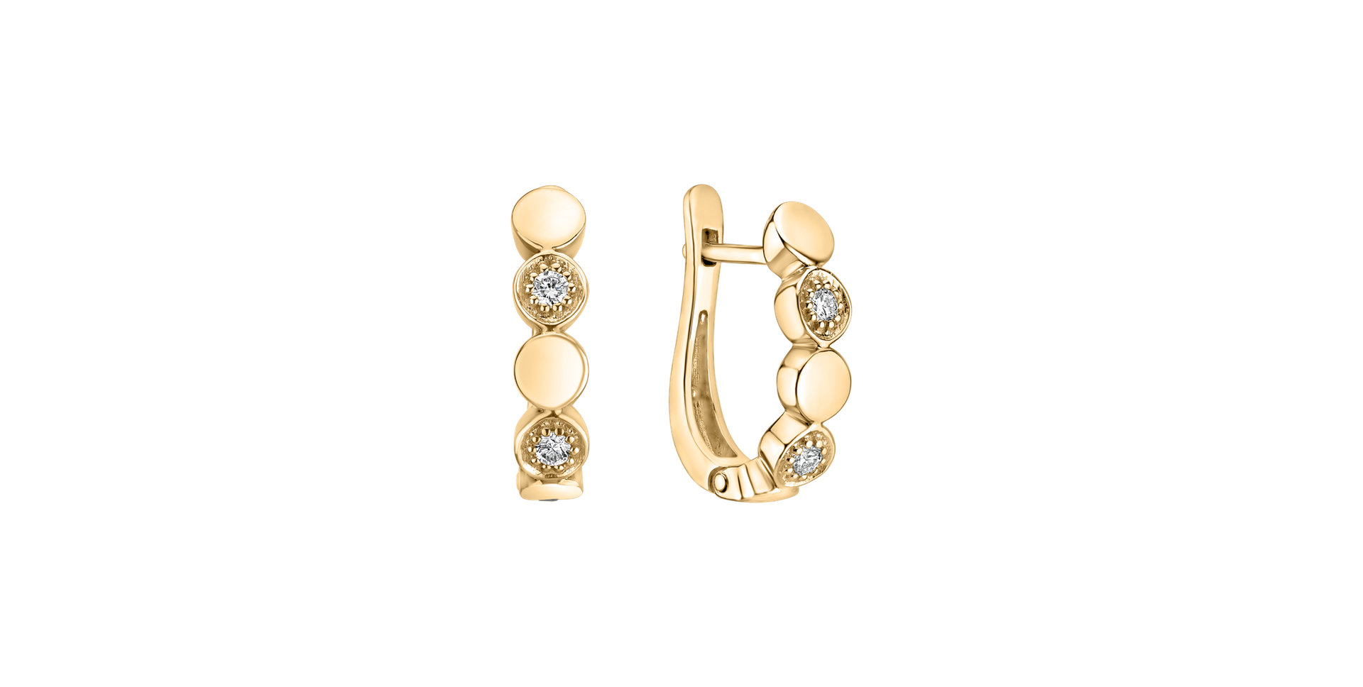 Diamond earrings Shiny Dots