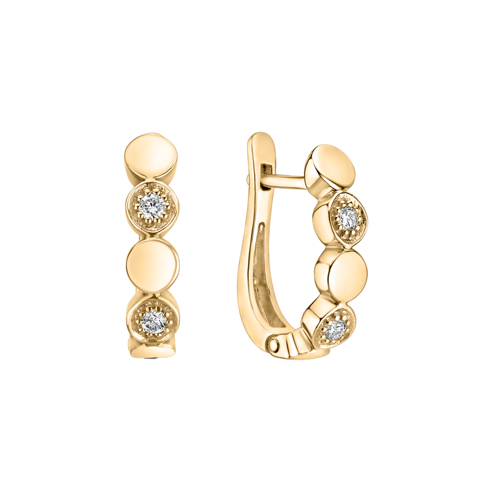 Diamond earrings Shiny Dots