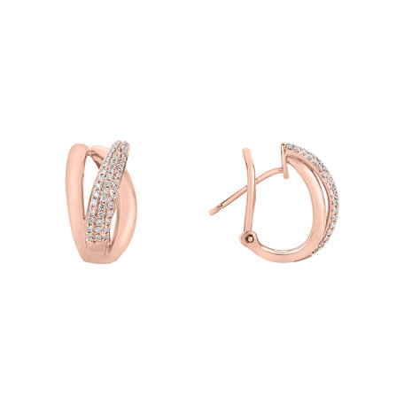 Diamond earrings Sunshine Streamer