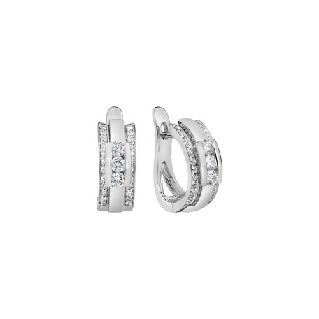 Diamond earrings Amazing Mosaic