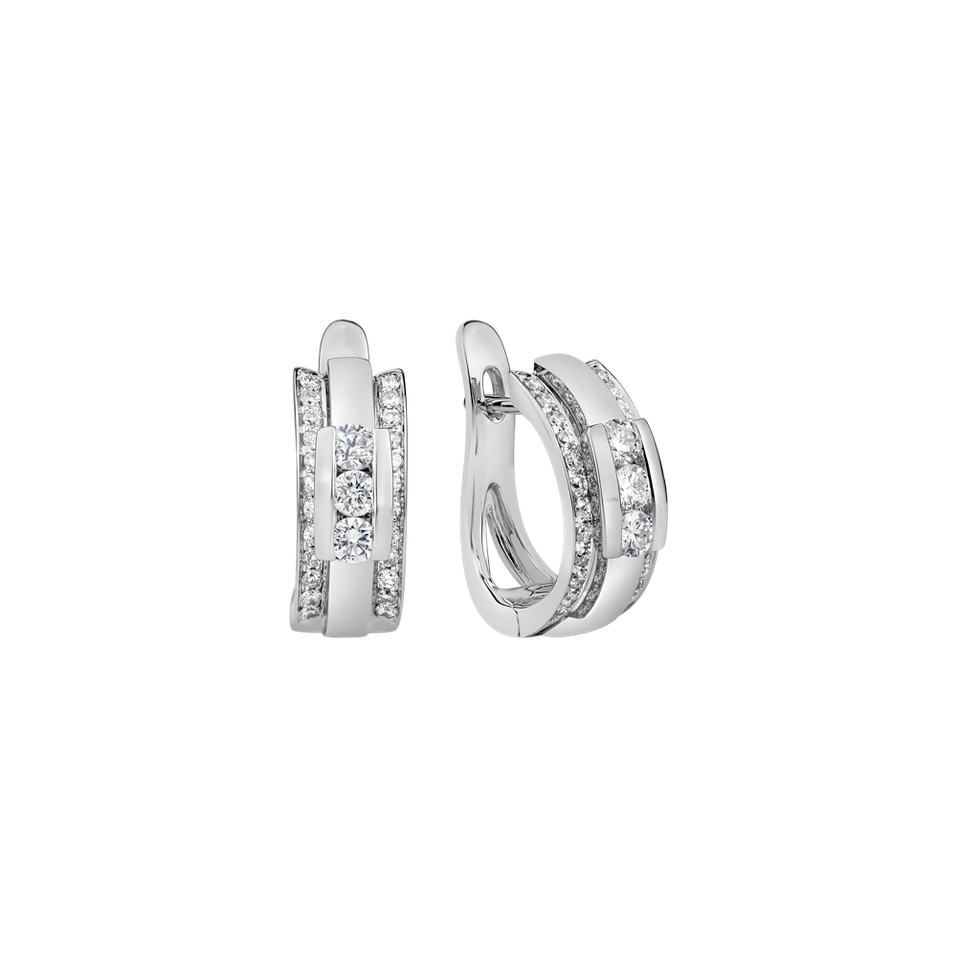 Diamond earrings Amazing Mosaic