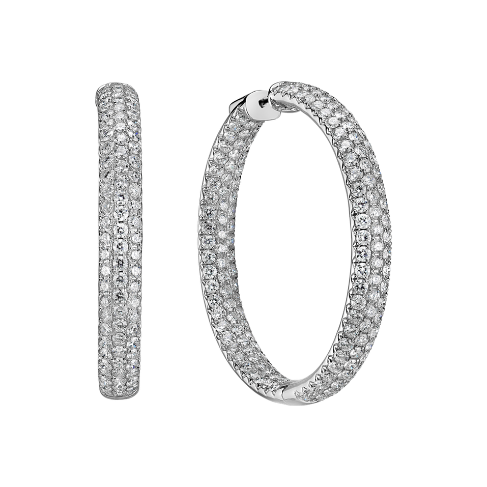 Diamond earrings Eclipse