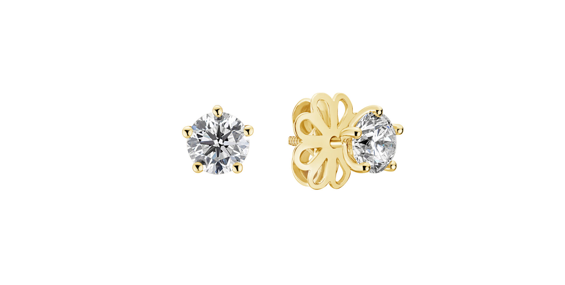 Diamond earrings Star Secret