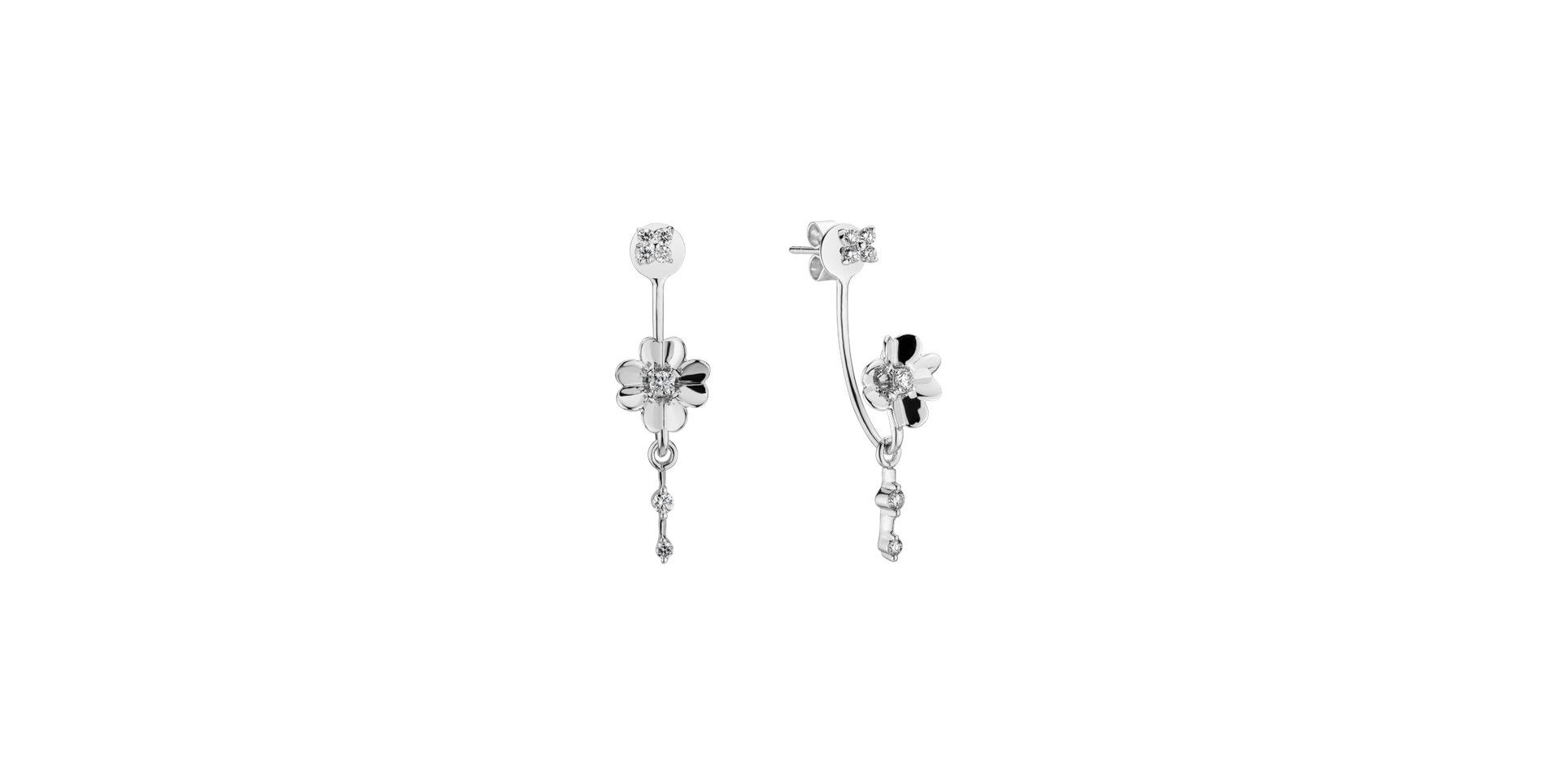 Diamond earrings Meadow Token