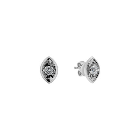Diamond earrings Violet
